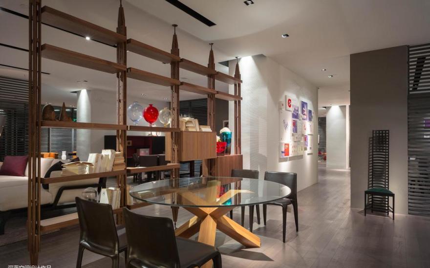 明朗建设打造无瑕顶级家俬展厅,细节尽显精湛工艺-0