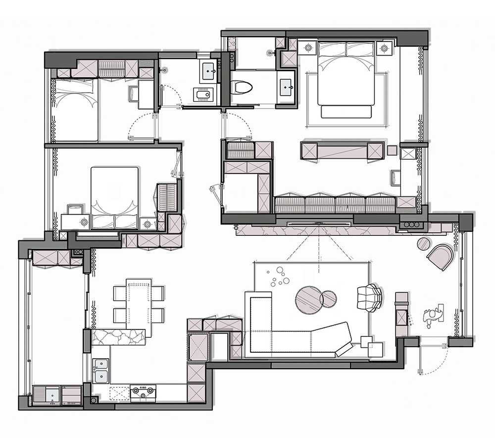 三江嘉景园丨中国温州丨温州尚格设计-82