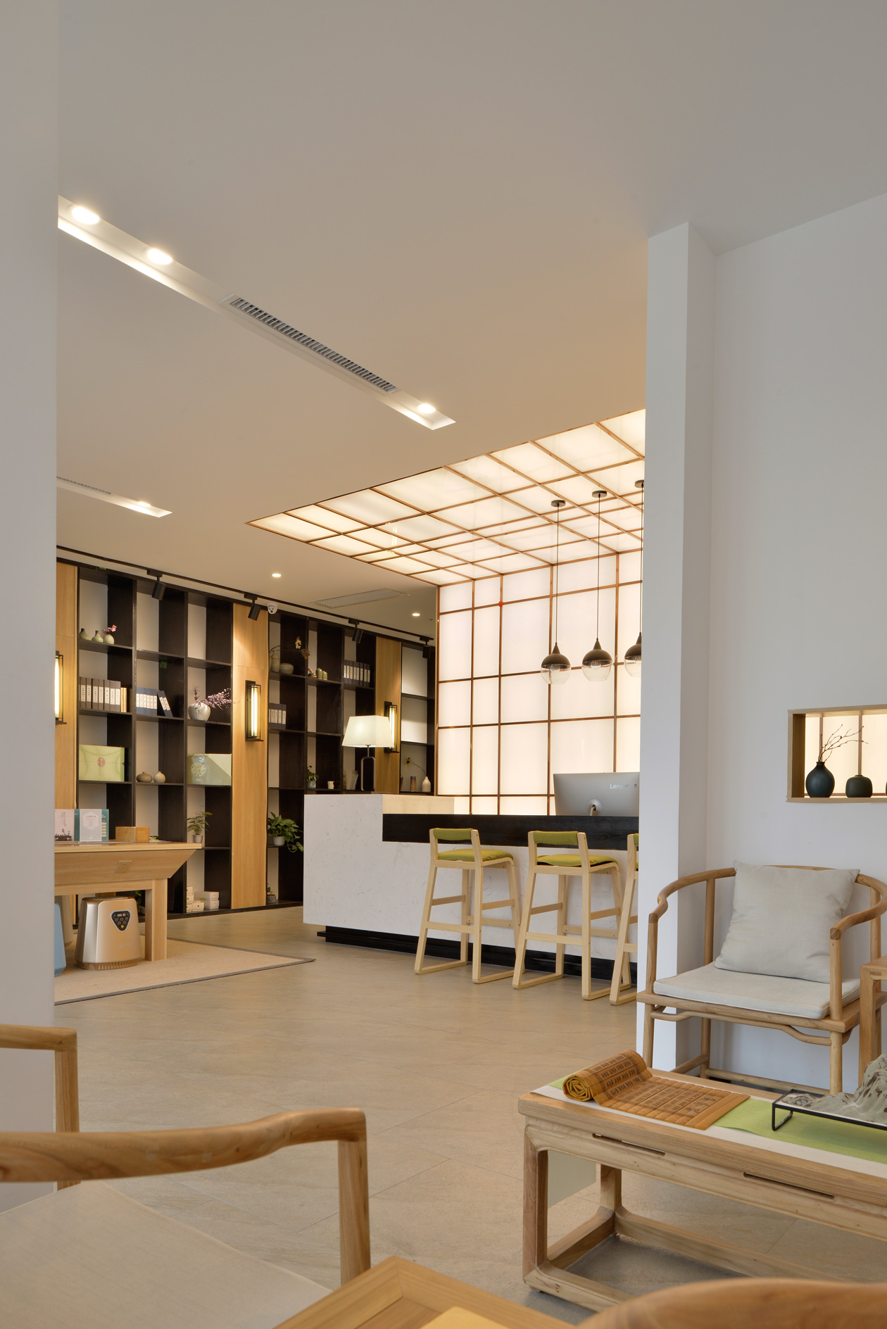 身悦艾灸生活馆,打造宁静养生的室内空间-36