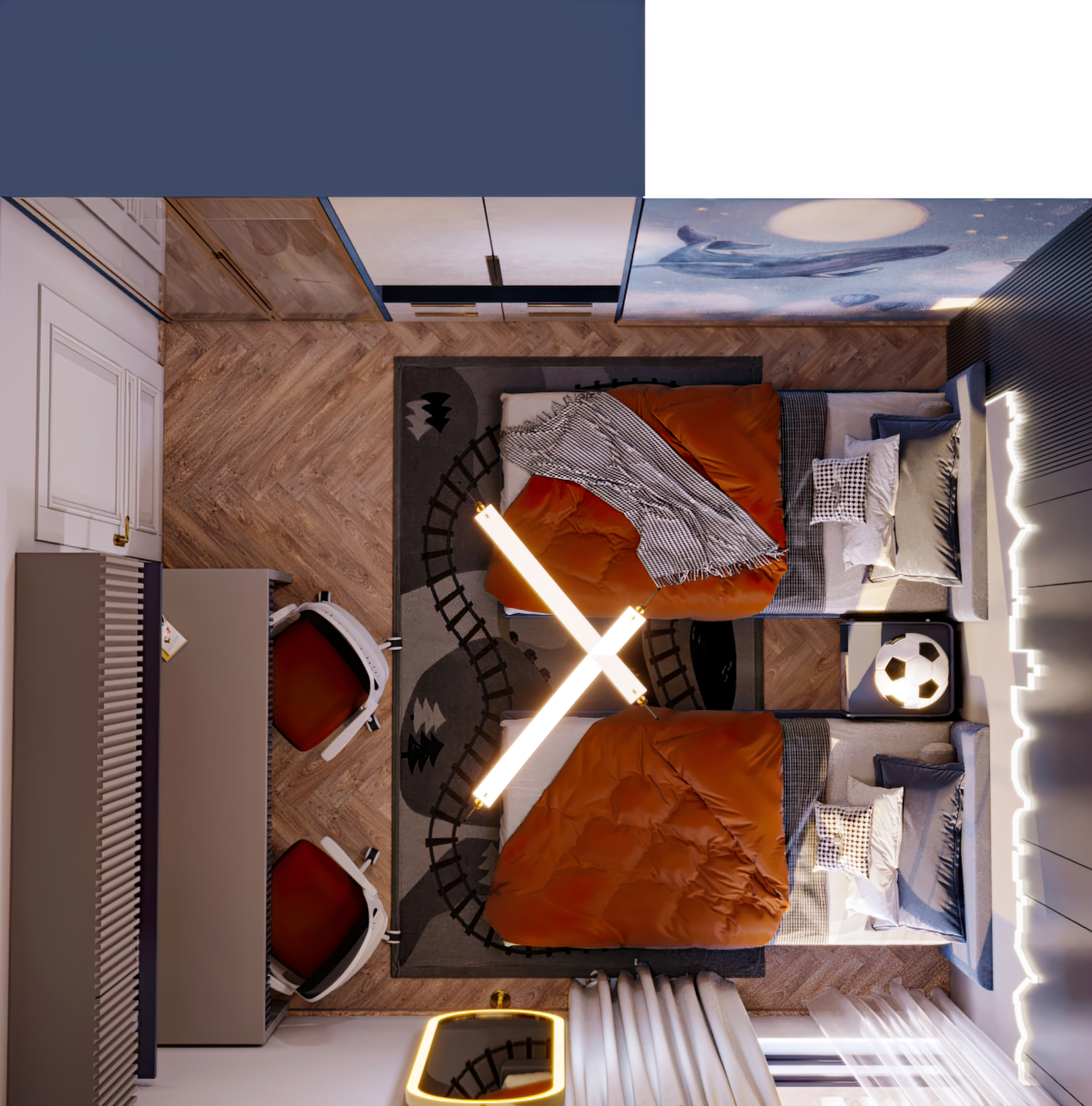 Children's bedroom interior design-7