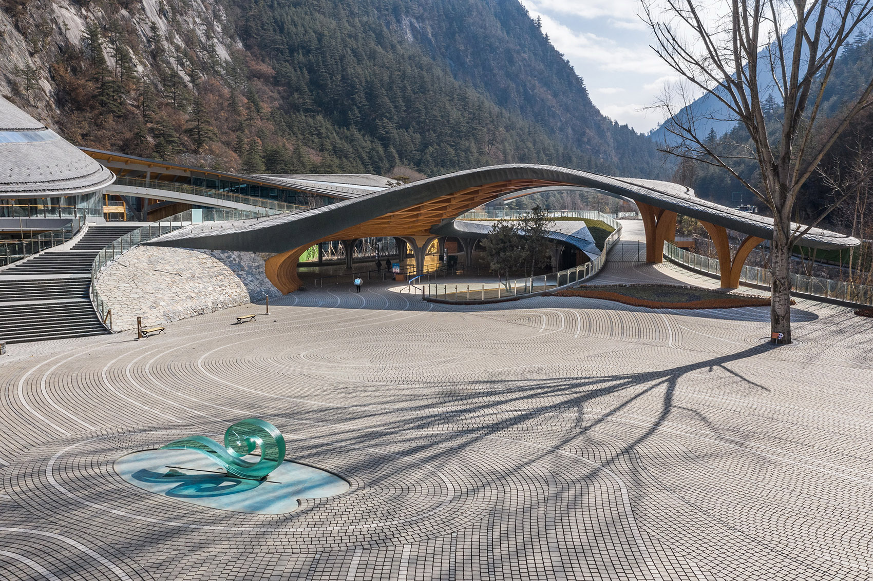 阿坝九寨沟景区沟口立体式游客服务中心丨中国阿坝丨清华大学建筑设计研究院-21