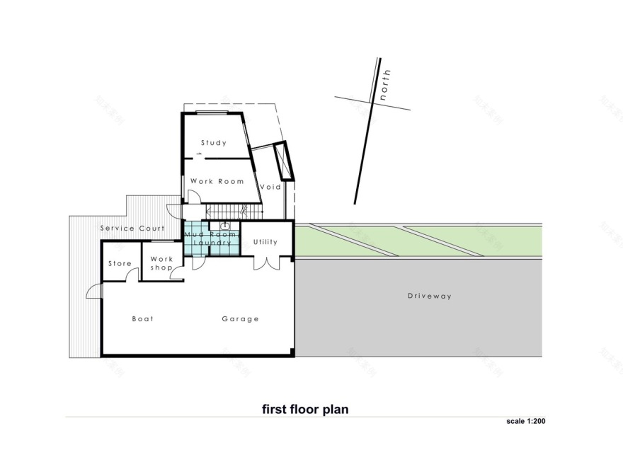 新西兰克赖斯特彻奇山间现代住宅-40