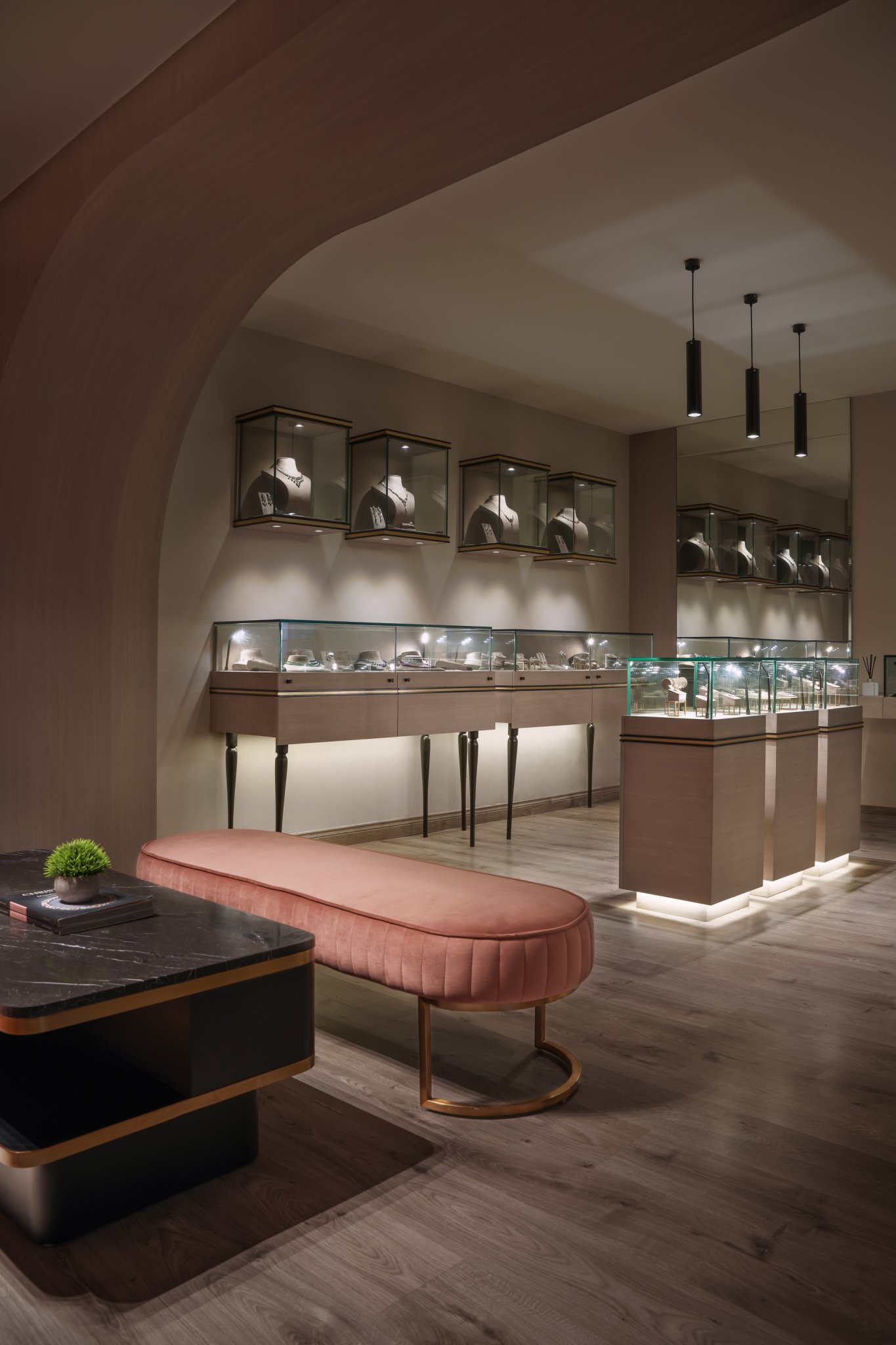 Dhandia 珠宝店设计丨Design Ethics Architecture Studio-14