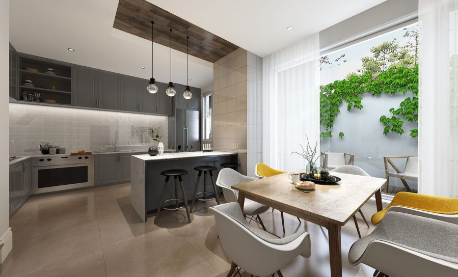 北欧风灰色小宅,打造慵懒惬意生活-37