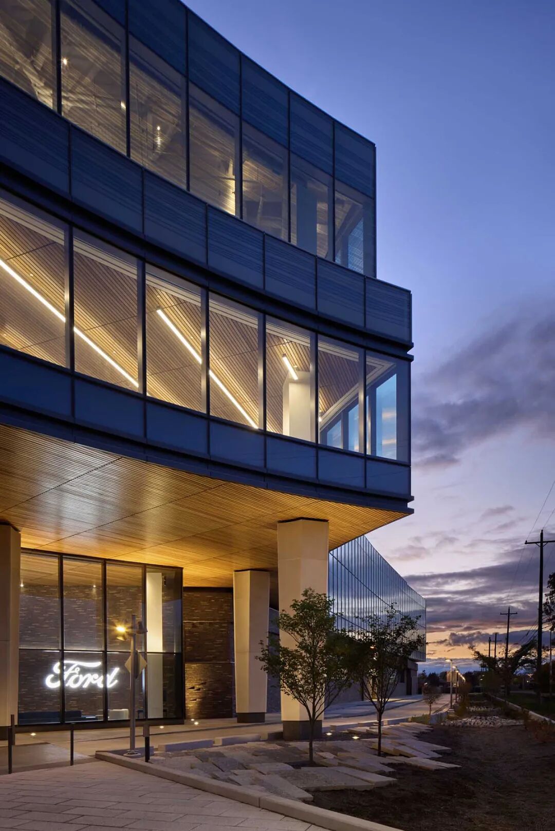 Ford福特全球总部丨美国迪尔伯恩丨Snohetta-69