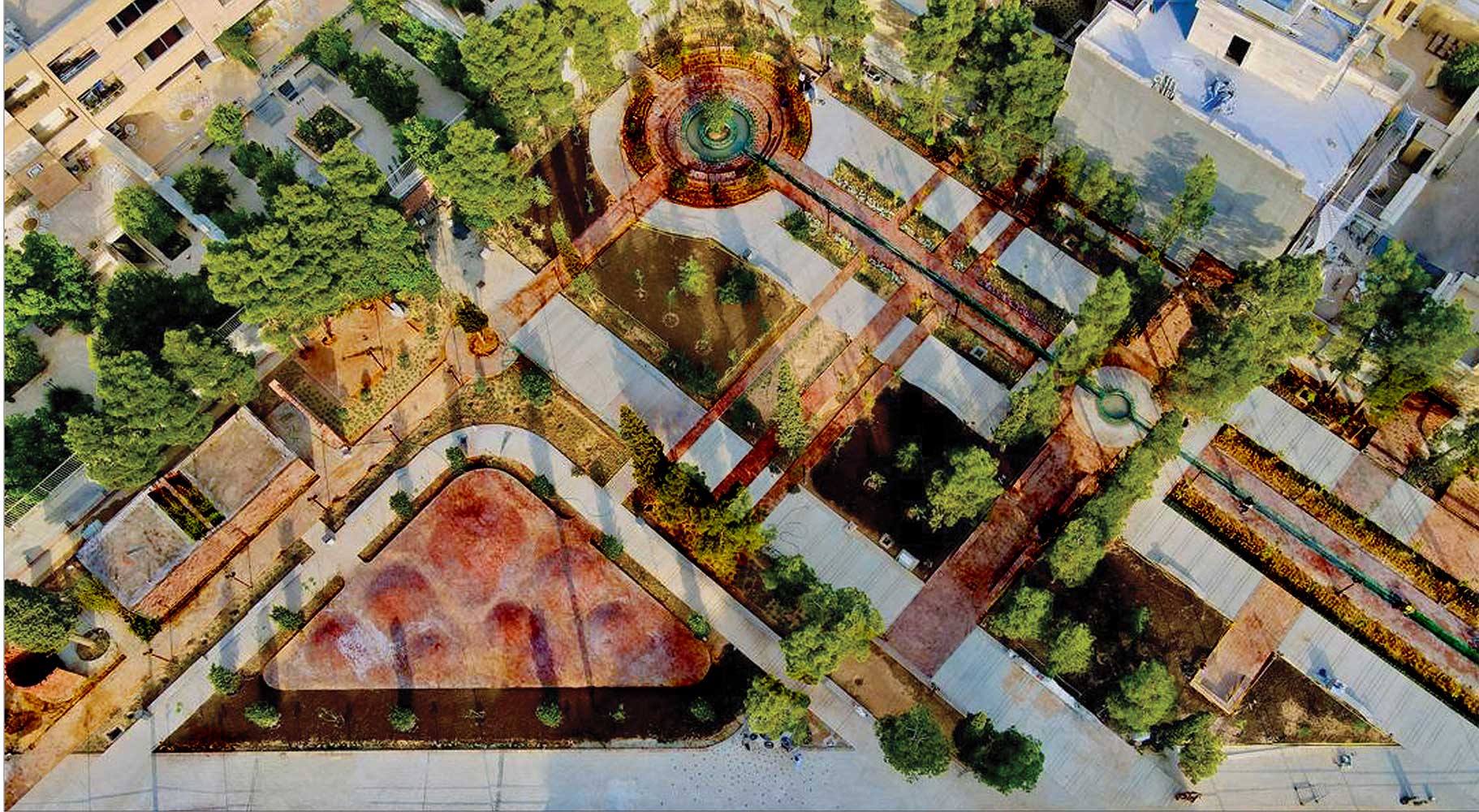 بوستان سه کنج（波斯语,可音译为“三角落花园”）丨伊朗-46