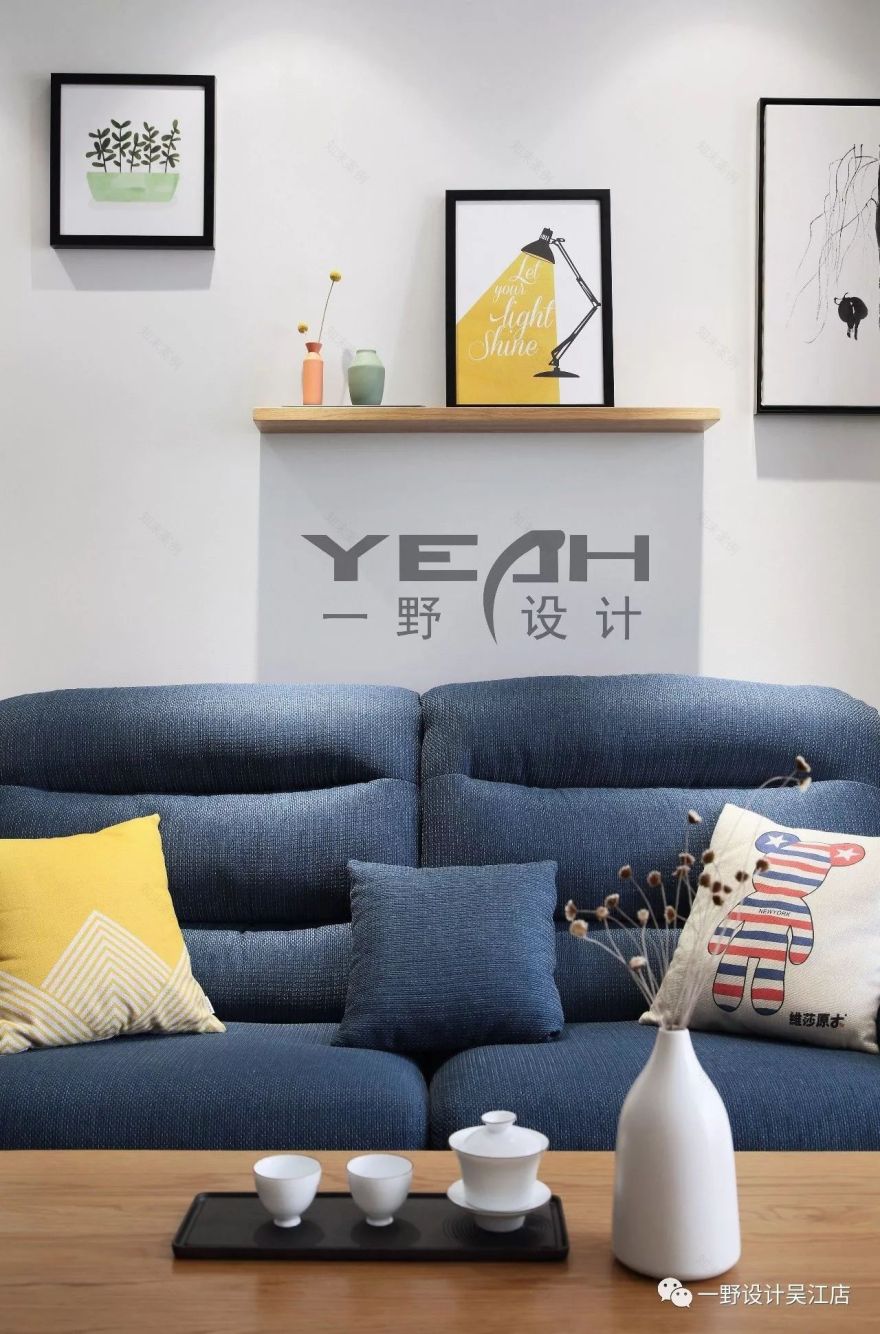 太阳城简约温馨家居设计-39