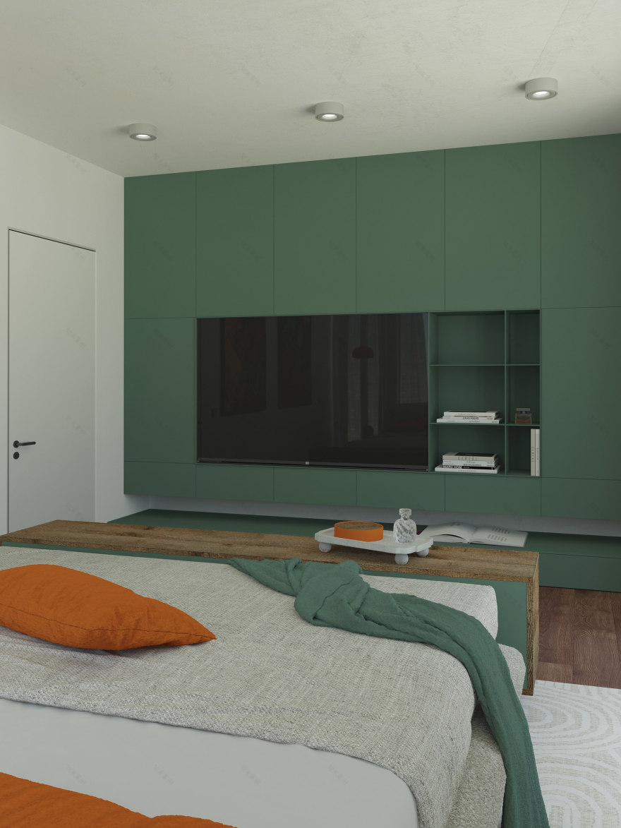 年轻情侣公寓设计项目丨乌克兰基辅丨Diana Chehaieva-39