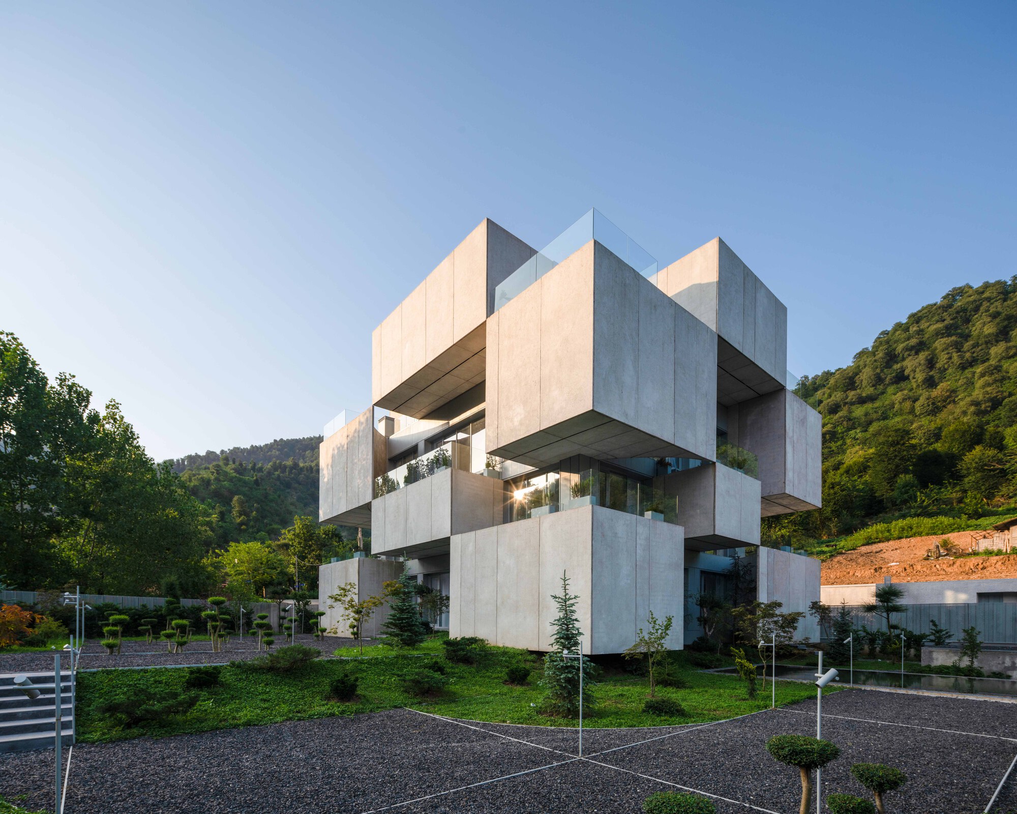 双面住宅丨伊朗丨bood design bureau-26