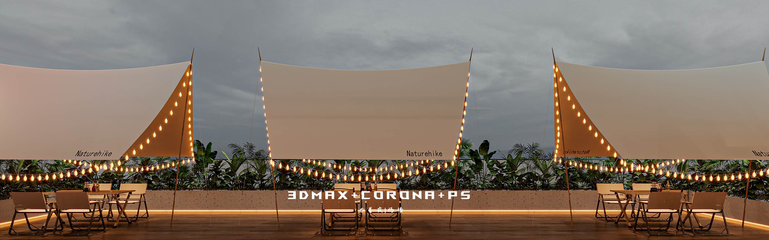 露营风音乐餐吧，在室内开启城市逃离计划-12