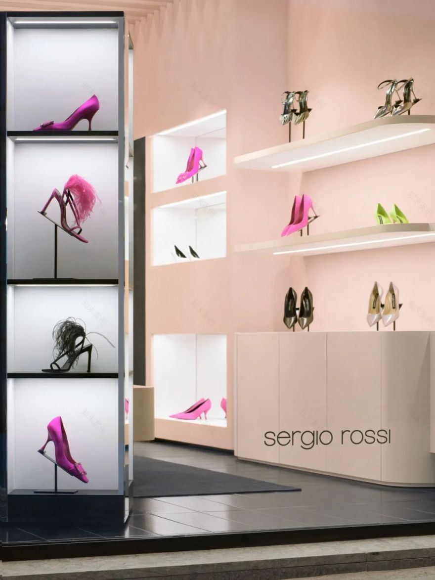 米兰 Sergio Rossi 概念鞋店设计丨意大利米兰丨Cristina Celestino-11