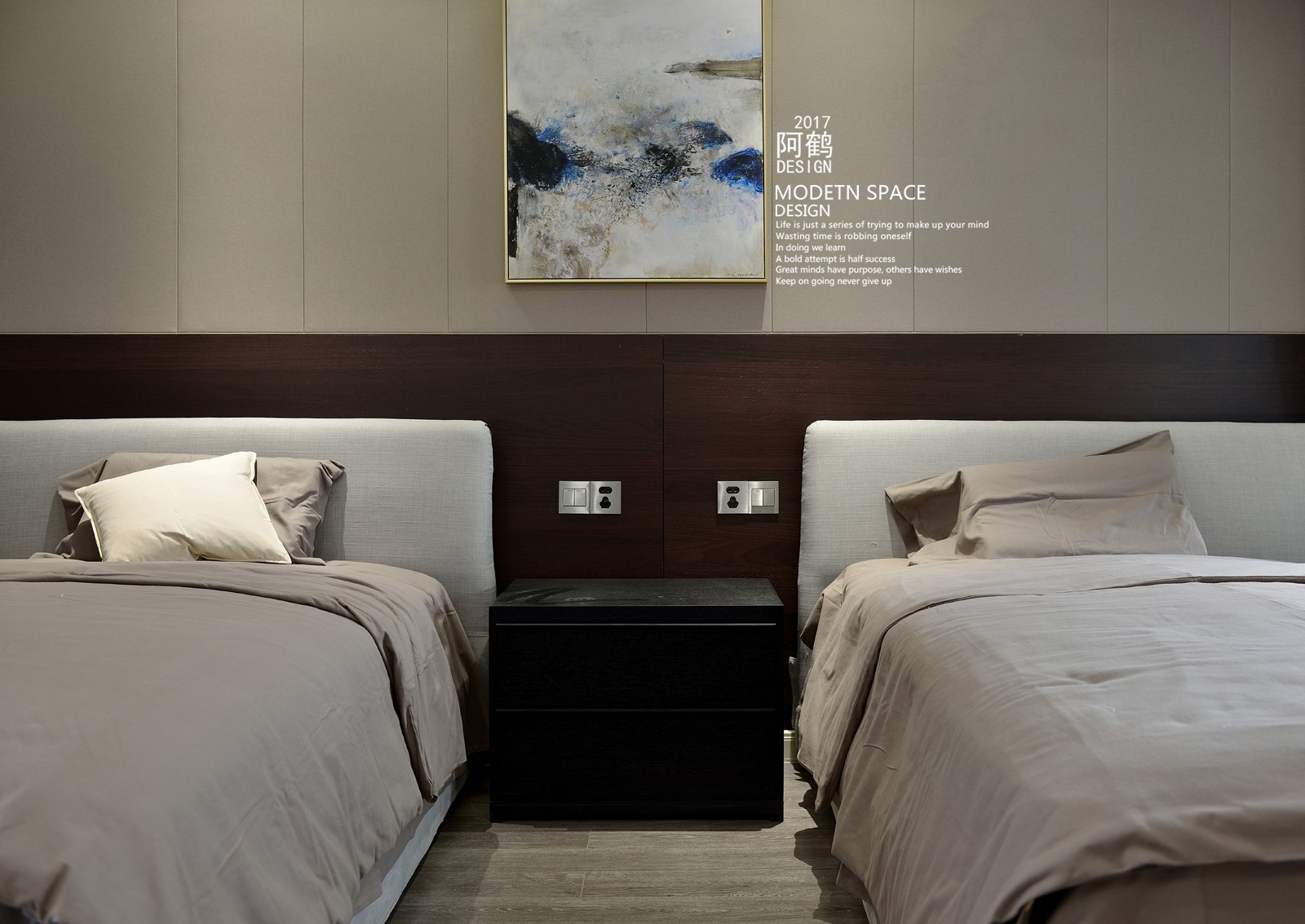 400㎡现代风别墅  阿鹤设计-18