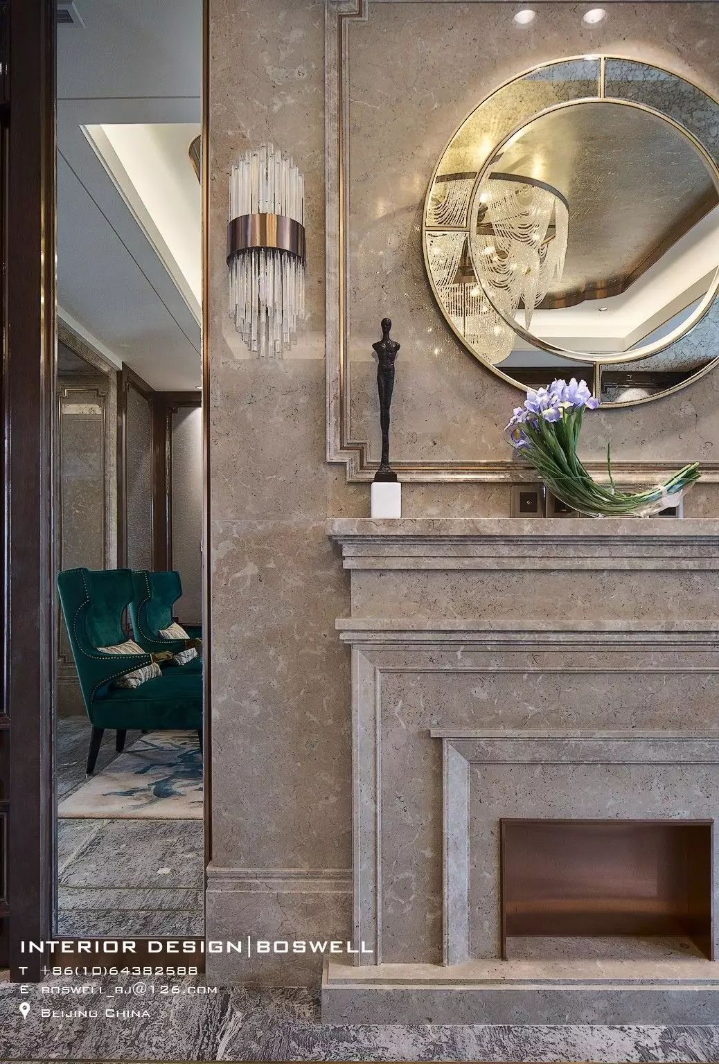 中国金茂 · 青岛金茂墅示范区样板间——【东方女性之家】 BOSWELL設計   软装新作-14