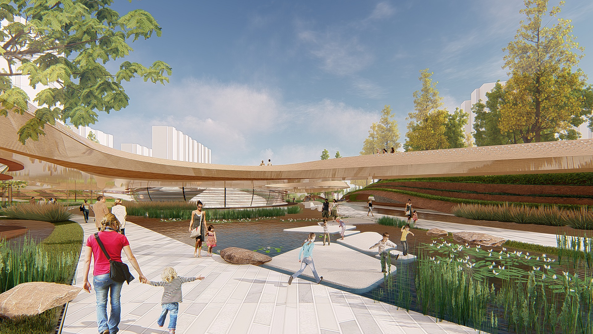 无锡万科TOD上盖森林公园-15