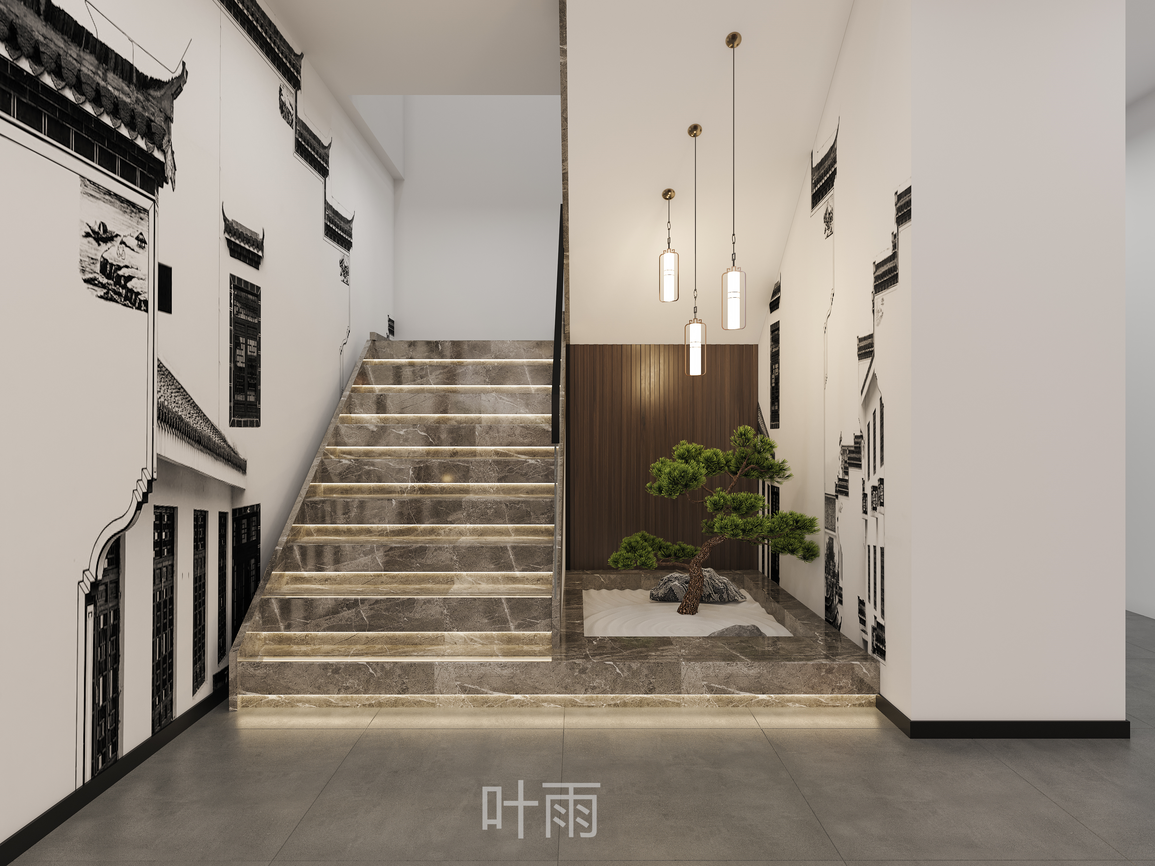 徽派餐厅·颂时雅意-6