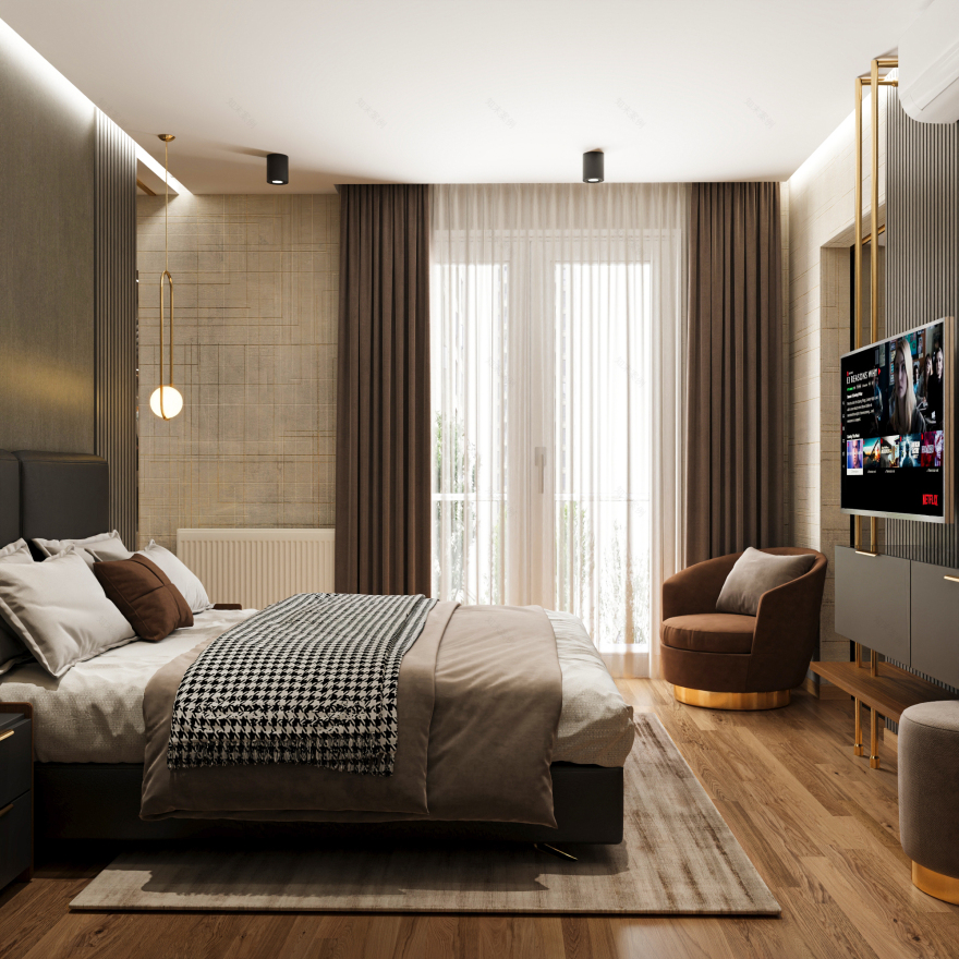 Hotel Inspired Master Bedroom-5