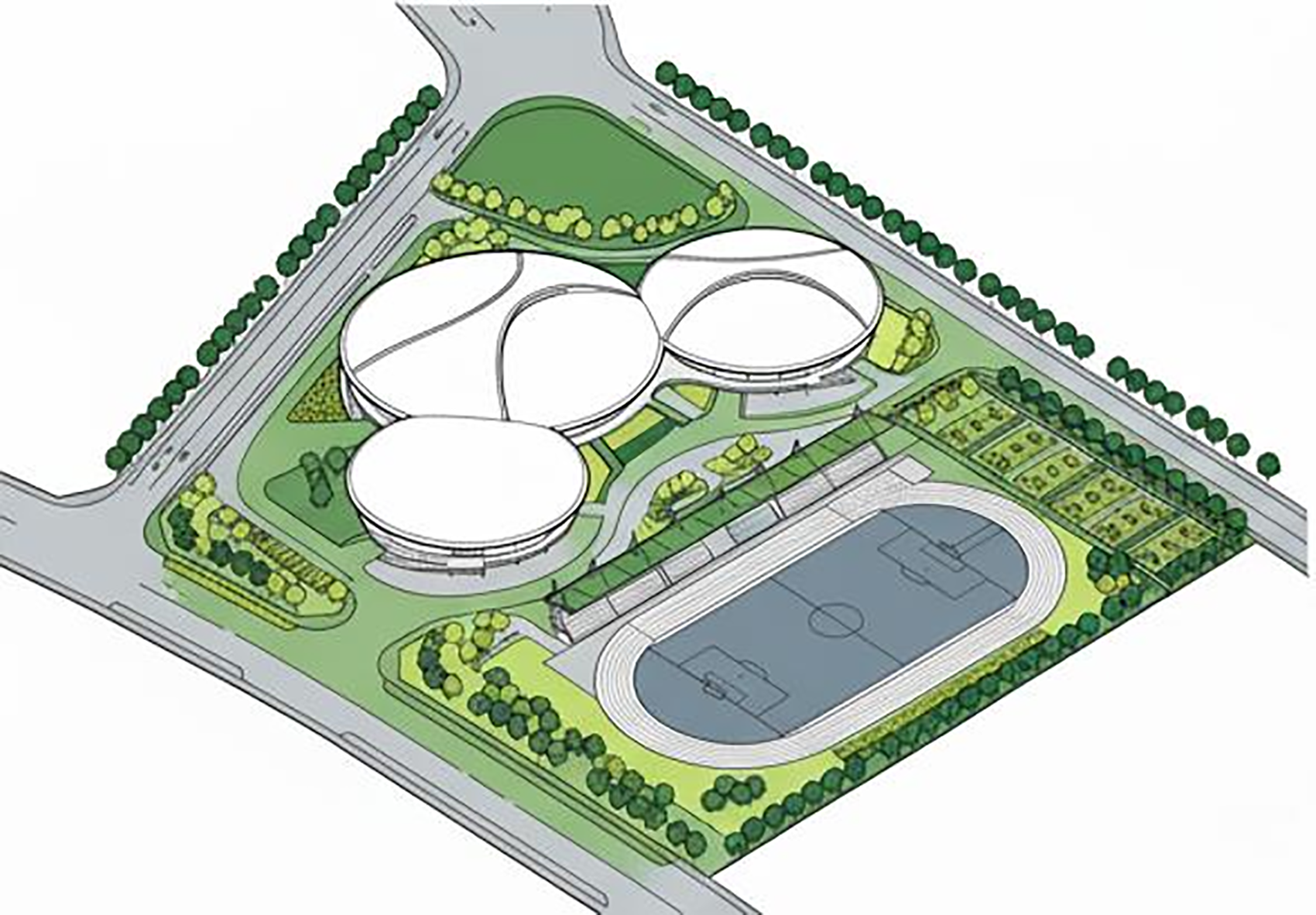 浙江师范大学行知学院综合体育中心丨中国浙江丨中国联合工程有限公司-14