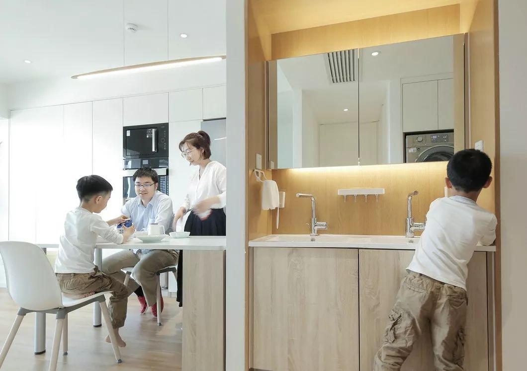 59㎡小屋变身四口之家舒适居所,设计亮点一一解析-23