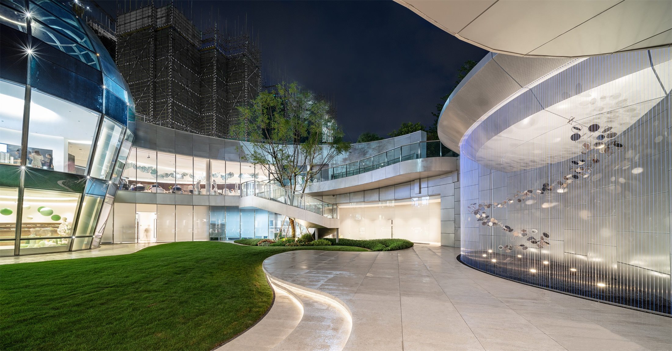 惠州华发旭辉•铂钻四季展示区景观-83