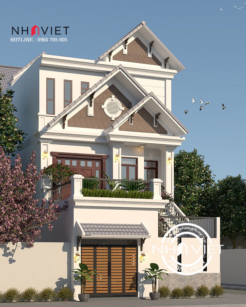 河内丹凤现代3层泰式别墅设计丨越南河内-10