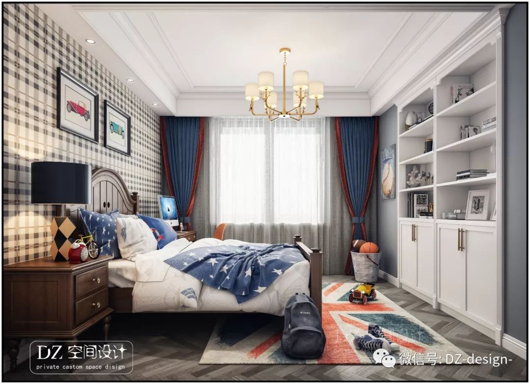 美式家居空间设计实例 | 温馨和谐的家-56