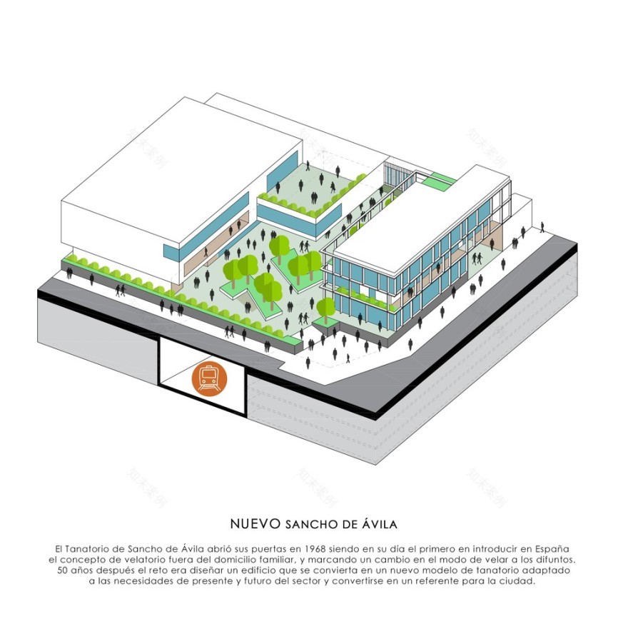 巴塞罗那新殡仪馆(Tanatorio de Sancho de Ávila)-31
