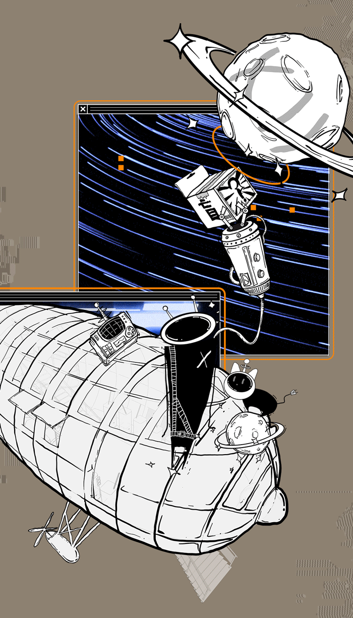 穿越X11次元潮玩飞艇即将启程,复古到未来|TOMO東木筑造-327
