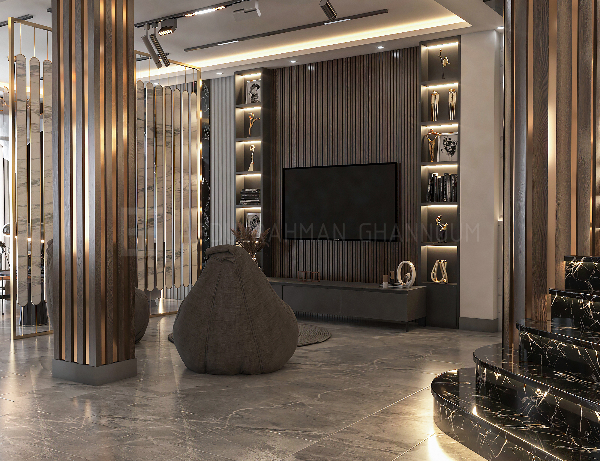 别墅楼层设计丨Eng. Abdulrahman Ghannoum-11