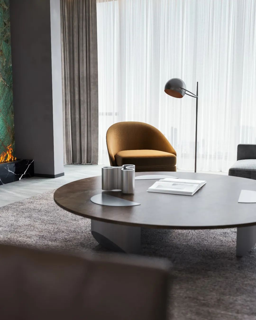 张楠楠·180平平层作品  现代极简-28