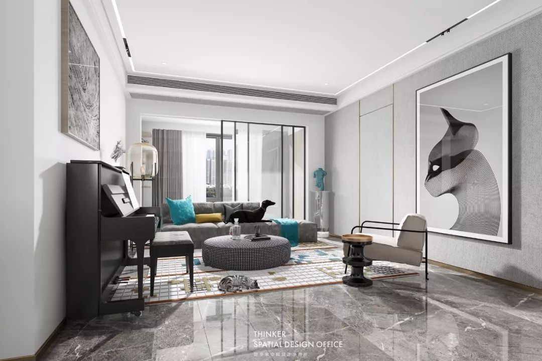 诗享家设计 | 东湖城现代家居,容纳爱与温暖-43