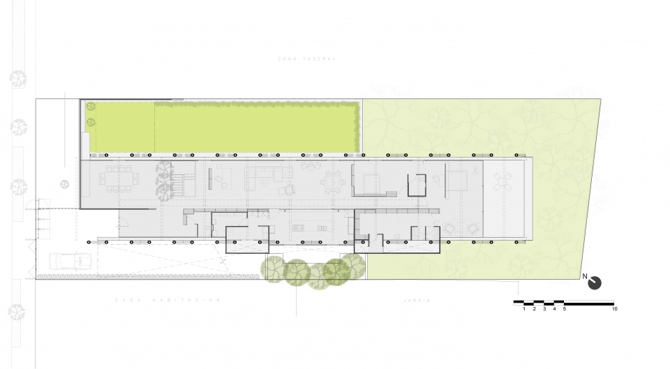 CH73 住宅丨墨西哥墨西哥城丨LBR&A-91