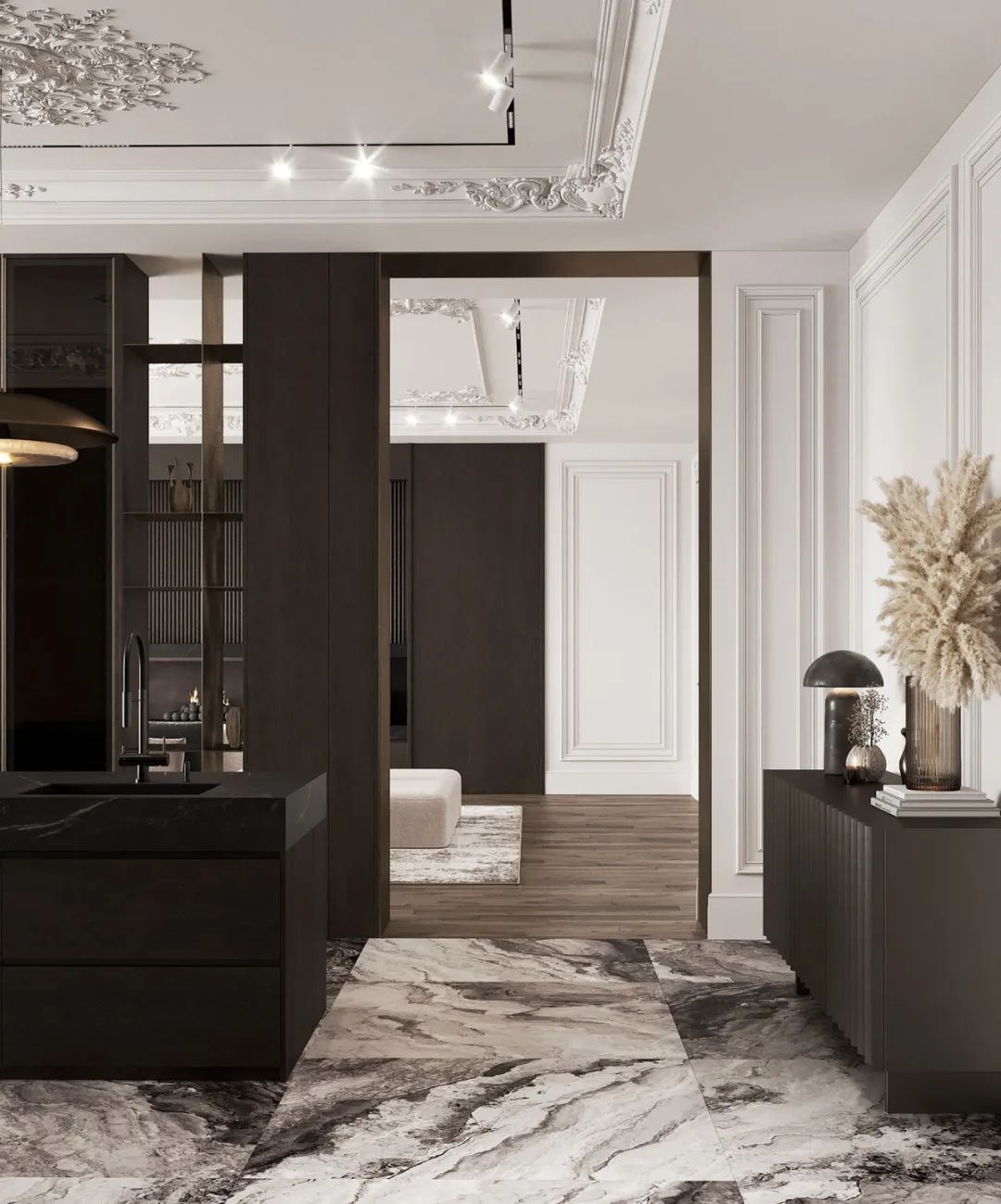 《川谷堂》173㎡奢华大宅丨Milana Ruslanovna-34