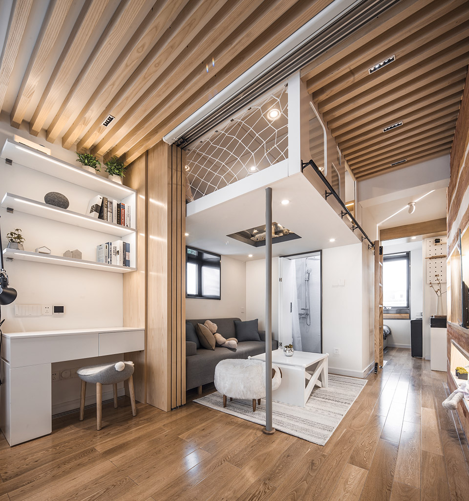 十三步走完的家，上海 / Atelier LiveMore-156