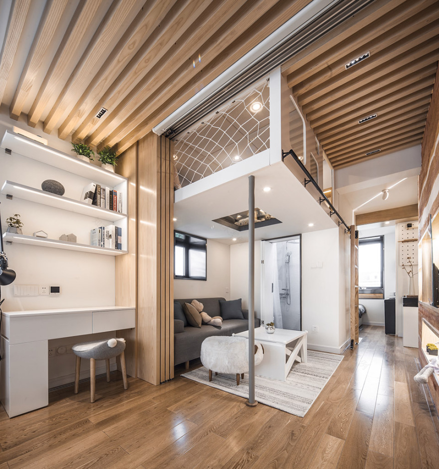 十三步走完的家,上海 / Atelier LiveMore-156