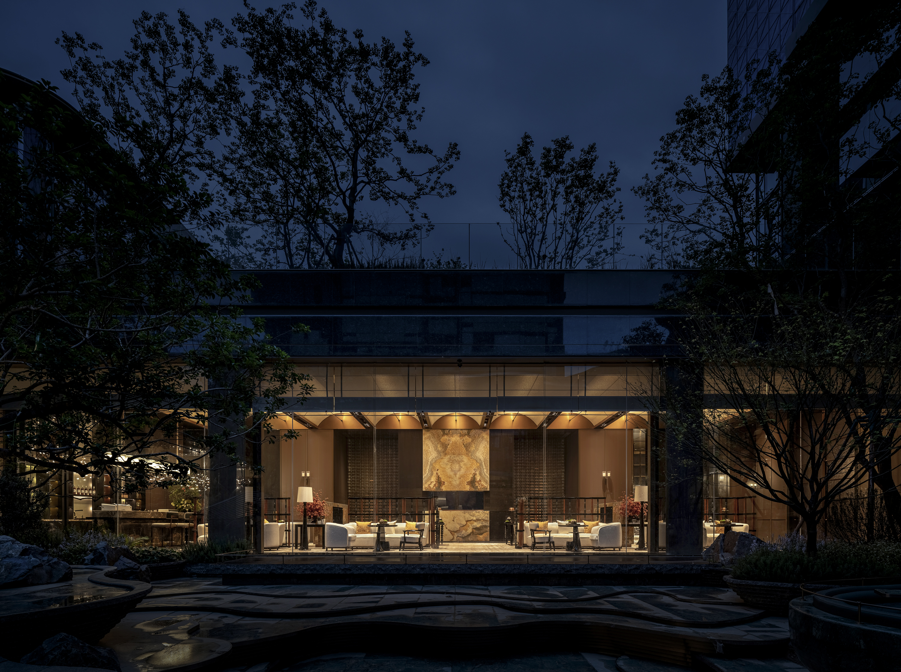 DIA新作 · 泛若不系之舟 · 成都新绿色 J57 半岛丨中国成都丨未明确提及设计公司,主创设计薛峰,团队成员众多-16