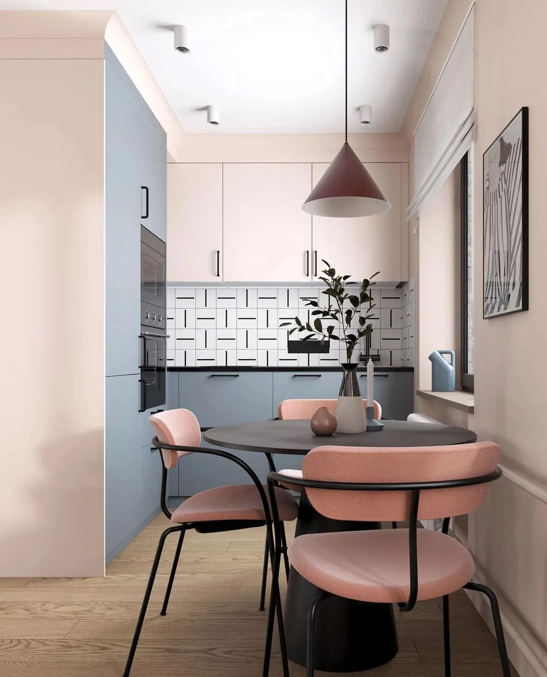 128㎡三居室室内设计-50