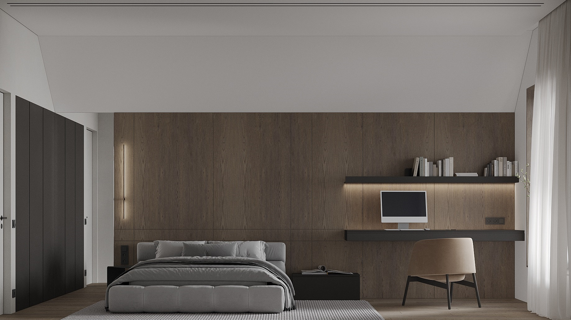 木质简约 二层住宅设计！-16