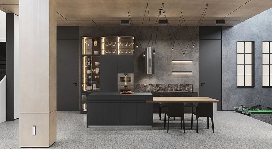 上海千方别墅私宅 | 简约之美,诠释无限空间张力-21