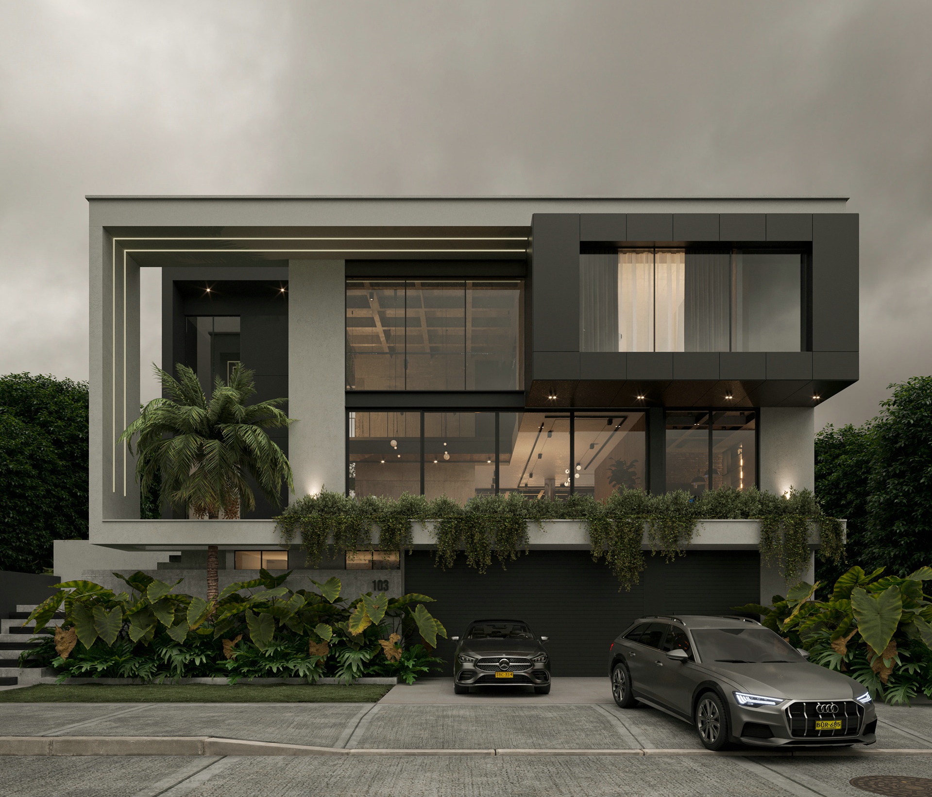 现代高级别墅空间造型设计！-0