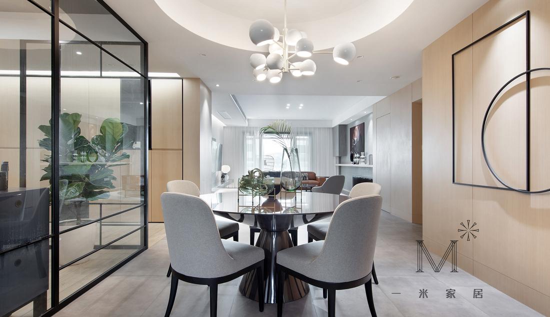平层丨【一米家居】L House 295㎡简约-9