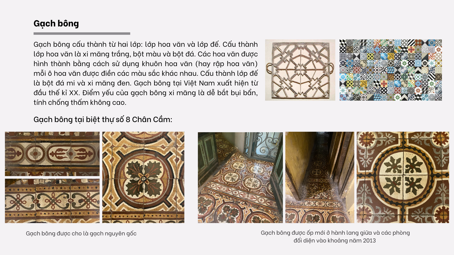 Nghiên cứu bảo tồn Biệt thự số 8 Chân Cầm-27