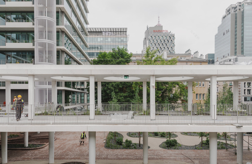 Towarowa 22多功能综合体办公楼(Office House)丨波兰丨JEMS Architekci-4