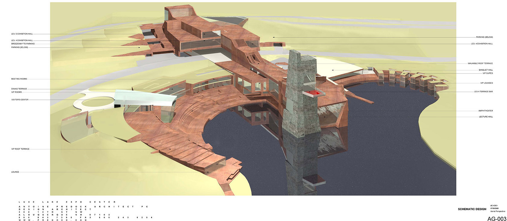 安托内.普雷多克与麓湖艺展中心, 成都 / Antoine Predock-21