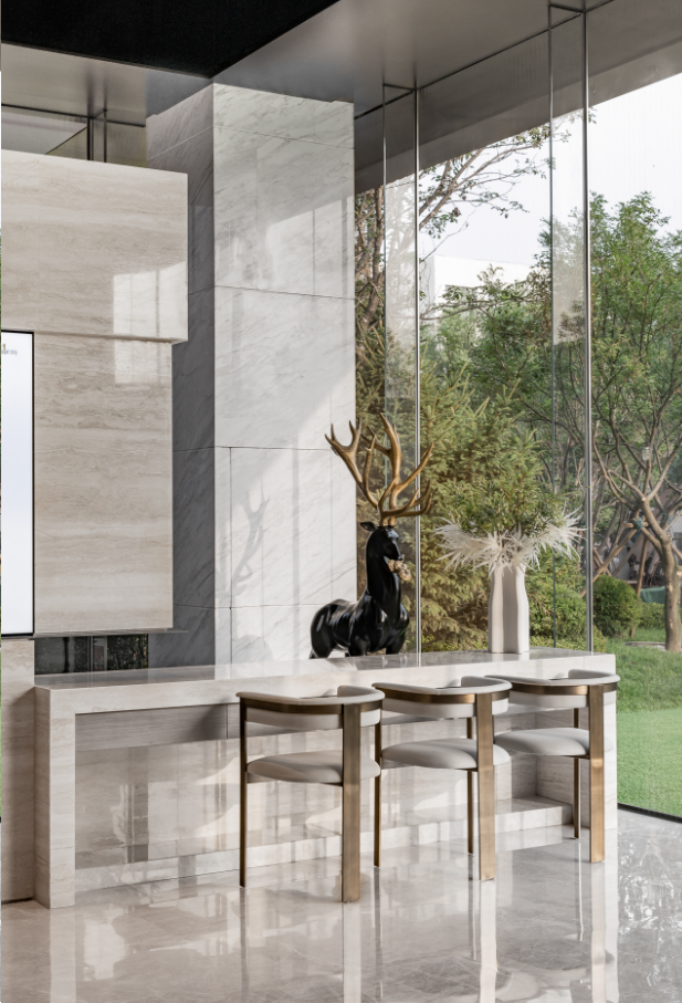 自然之境 · 沈阳润樾府售楼处的诗意设计丨中国沈阳丨万景百年室内设计-3