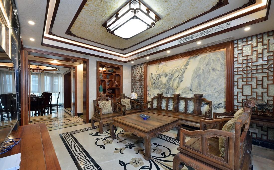 "成都古韵三居室 | 东方美学与现代生活的完美融合"-3