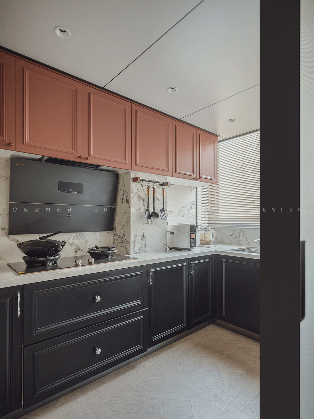 安徽黄山玉屏齐云府复古风家装设计丨中国黄山丨谷辰设计-28