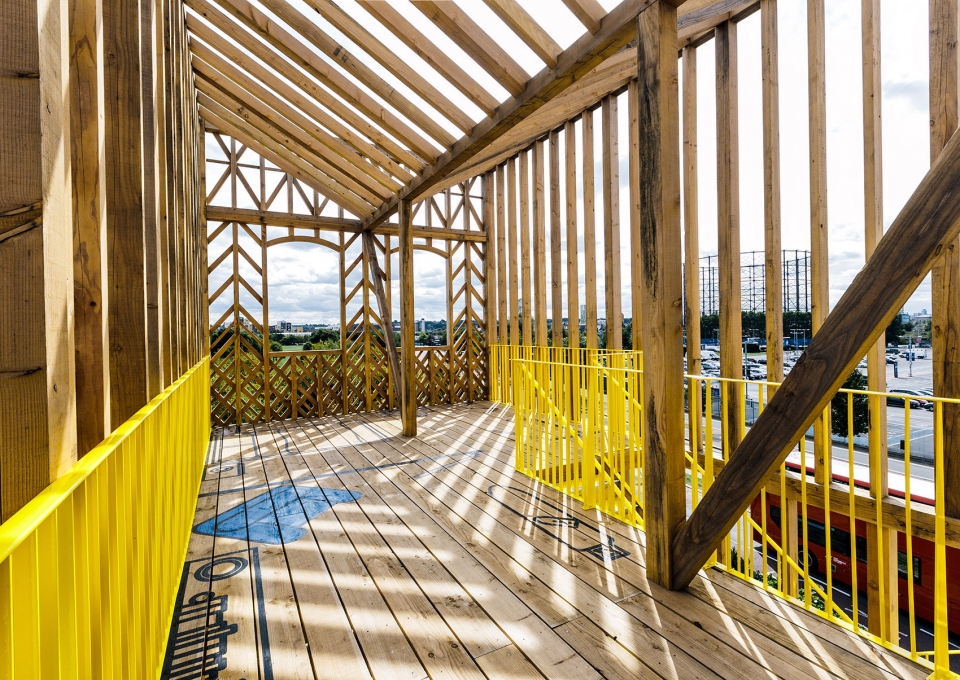 33 展馆空间 | 木构观景平台的多功能社区中心-55