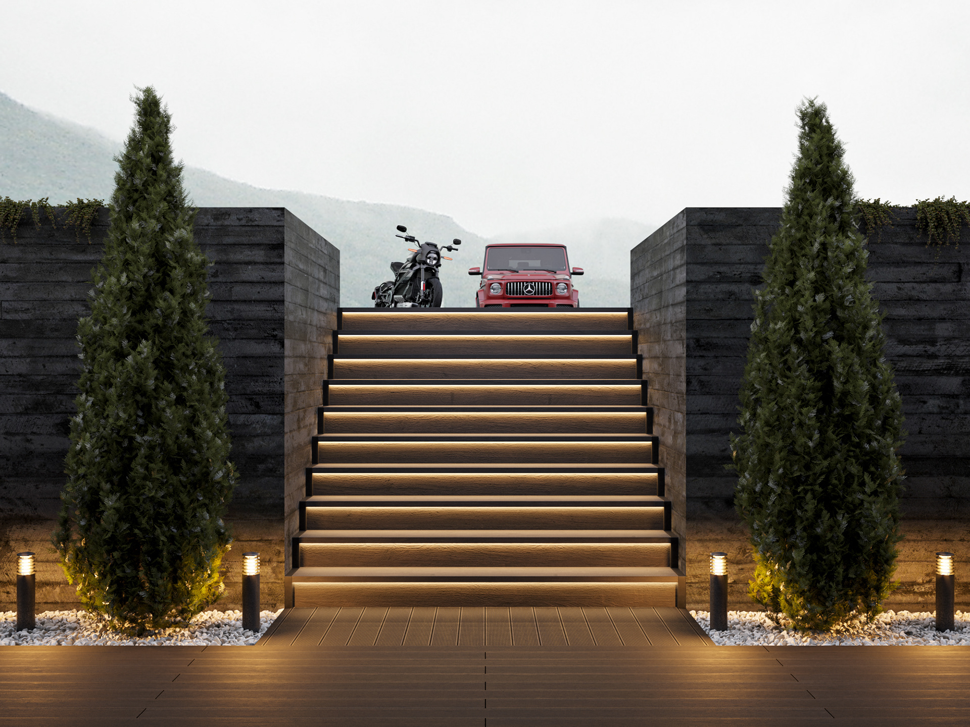 黑色别墅丨Andrey Vladimirov-47