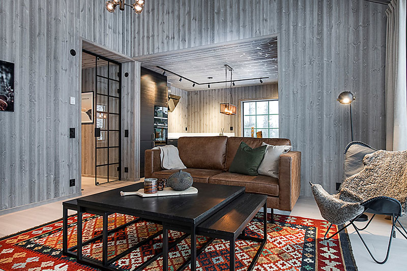 瑞典木屋，雪中温馨的北欧风情-13