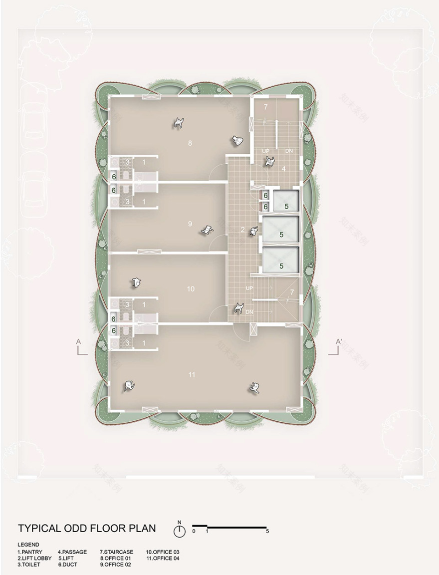 STELLA办公楼丨印度丨Sanjay Puri Architects-29